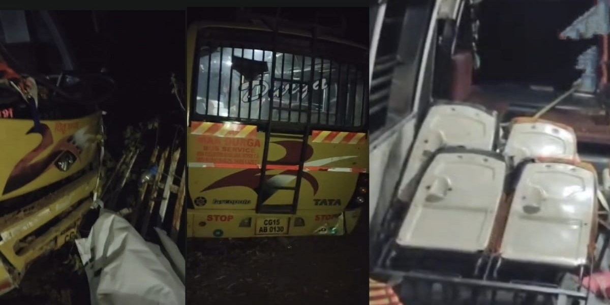 सामूहिक विवाह से पहले बड़ा हादसा, 54 जोड़ों से भरी बस गड्ढे में गिरी, सभी यात्री घायल