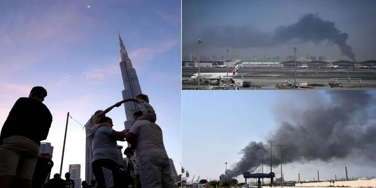 ईरान युद्ध के बीच दुबई दहला! धमाकों की आवाज से मची अफरातफरी, कई फ्लाइट्स सस्पेंड