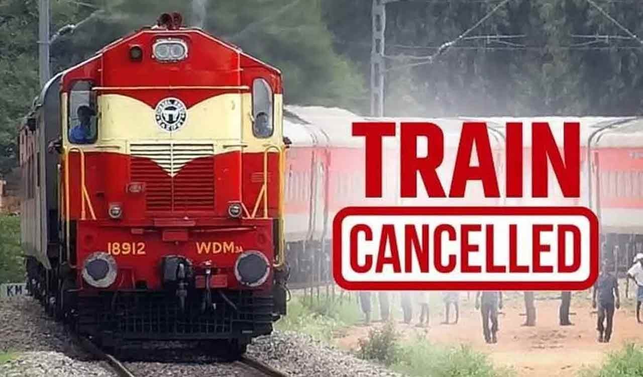 यात्रियों के लिए जरूरी खबर! रेलवे ने 10 ट्रेनें रद्द कीं, कई के बदले रूट; यहां देखें पूरी सूची