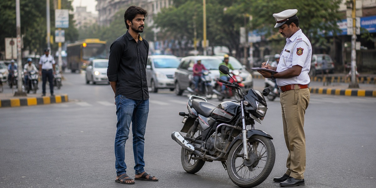 शराब पीकर बाइक चलाना पड़ा भारी! कोर्ट ने सुनाई 15 दिन चौराहे पर खड़े रहने की सजा और 15 हजार जुर्माना