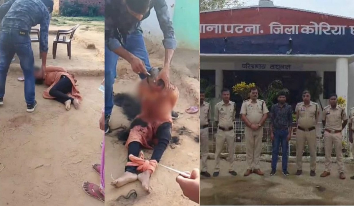चरित्र शंका में पति बना हैवान, पत्नी का मुंडन कर जबरन पिलाया पेशाब, आरोपी पुलिस गिरफ्त में