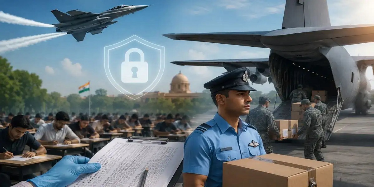 एयरफोर्स की निगरानी में पहुंचे प्रश्नपत्र, 5G जैमर से लैस हुए परीक्षा केंद्र; जानिए क्या है नई सुरक्षा व्यवस्था