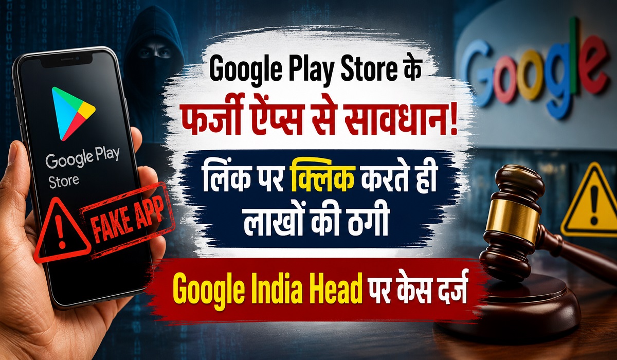 लिंक पर क्लिक करते ही लाखों की ठगी, Google India Head पर केस दर्ज