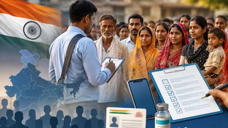 जनगणना में पूछे जाएंगे 40 सवाल, केंद्र सरकार ने जारी की अधिसूचना; देखें पूरी लिस्ट