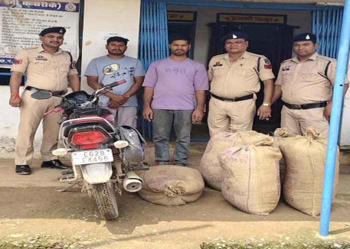 शासकीय उचित मूल्य की दुकान में चोरी का खुलासा, 5 बोरी चावल बरामद; 2 आरोपी गिरफ्तार