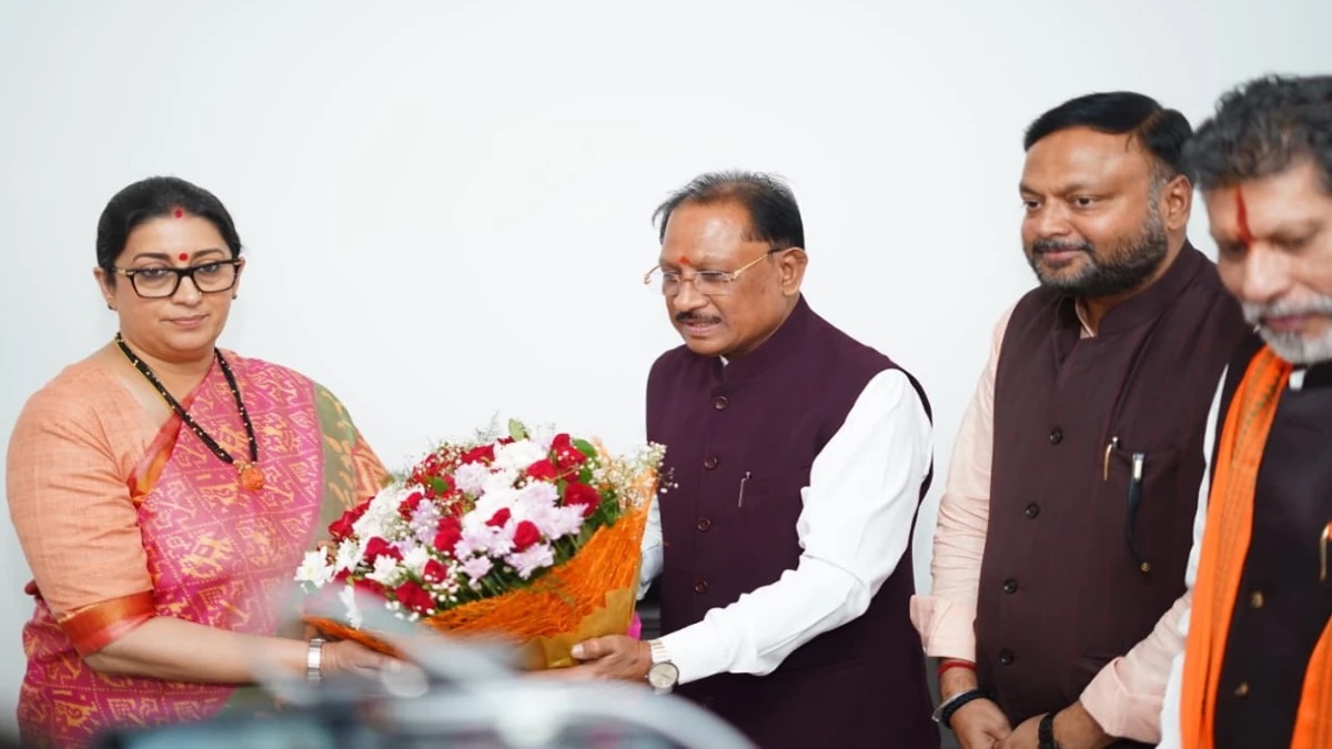 भाजपा प्रदेश कार्यालय में CM विष्णुदेव साय ने किया स्वागत; आज होंगी कई अहम बैठकें